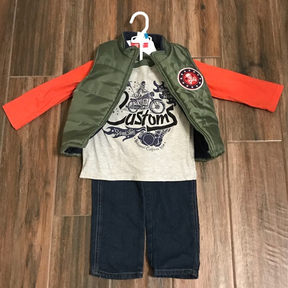 LN Boyz Wear by Nannette three piece outfit - Picture 1 of 4